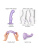 Strap-On-Me Dildo Plug P&G M - Насадка для страпона, 15х3.6 см